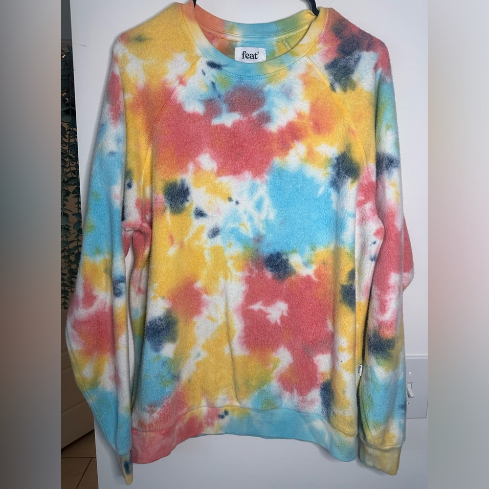 FEAT Clothing BlanketBlend Tie Dye Crewneck Sweatshirt